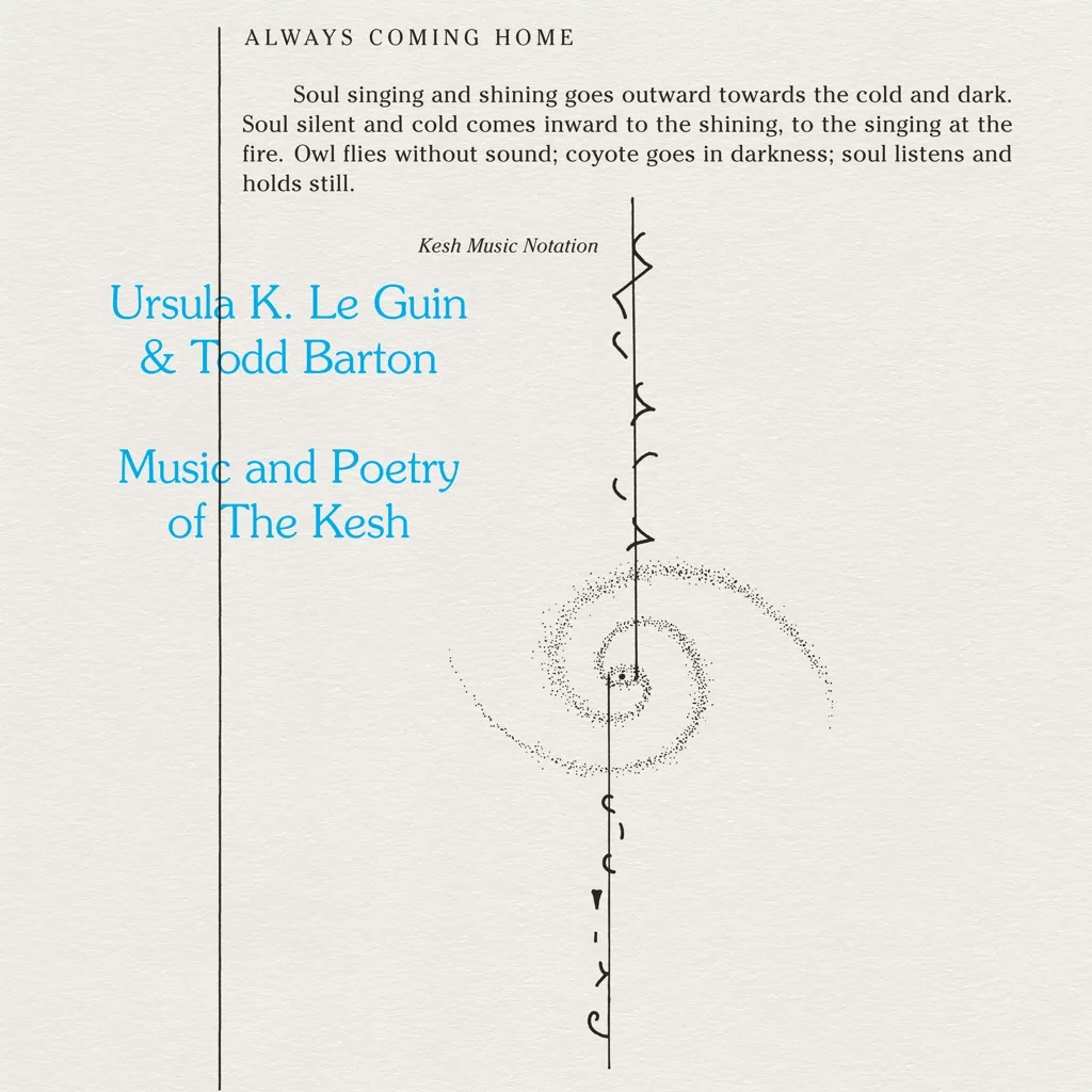 Album artwork for Music and Poetry of the Kesh by Ursula K Le Guin and Todd Barton