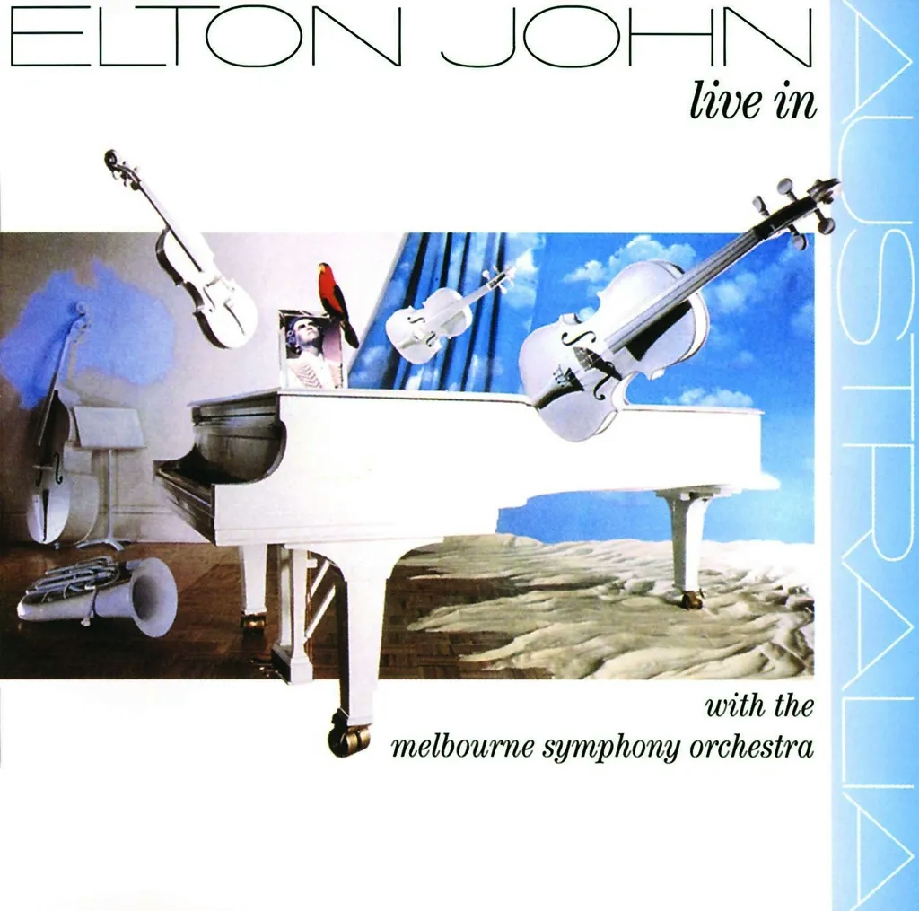 Album artwork for Live In Australia With The Melbourne Symphony by Elton John
