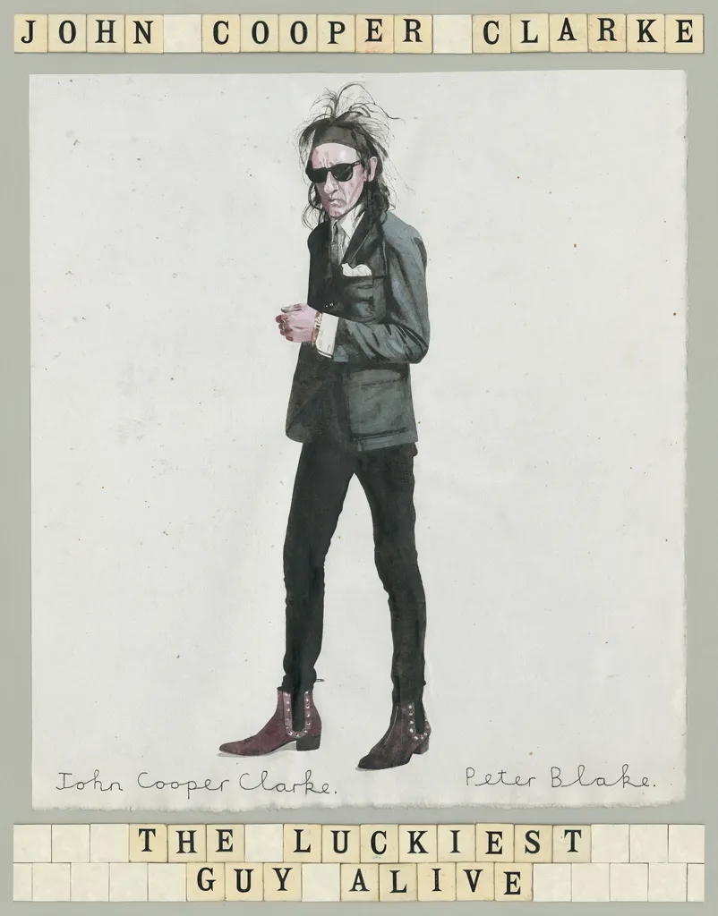 Album artwork for The Luckiest Guy Alive (Book) by John Cooper Clarke