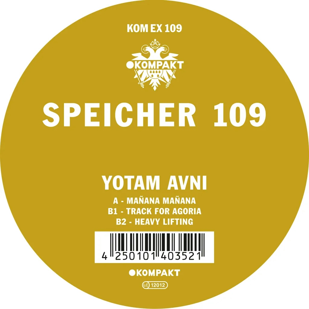 Album artwork for Speicher 109 by Yotam Avni