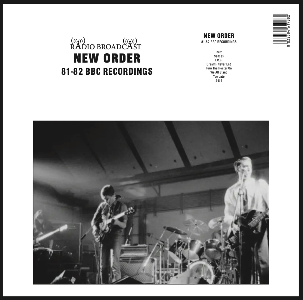 Album artwork for 81-82 BBC Recordings by New Order