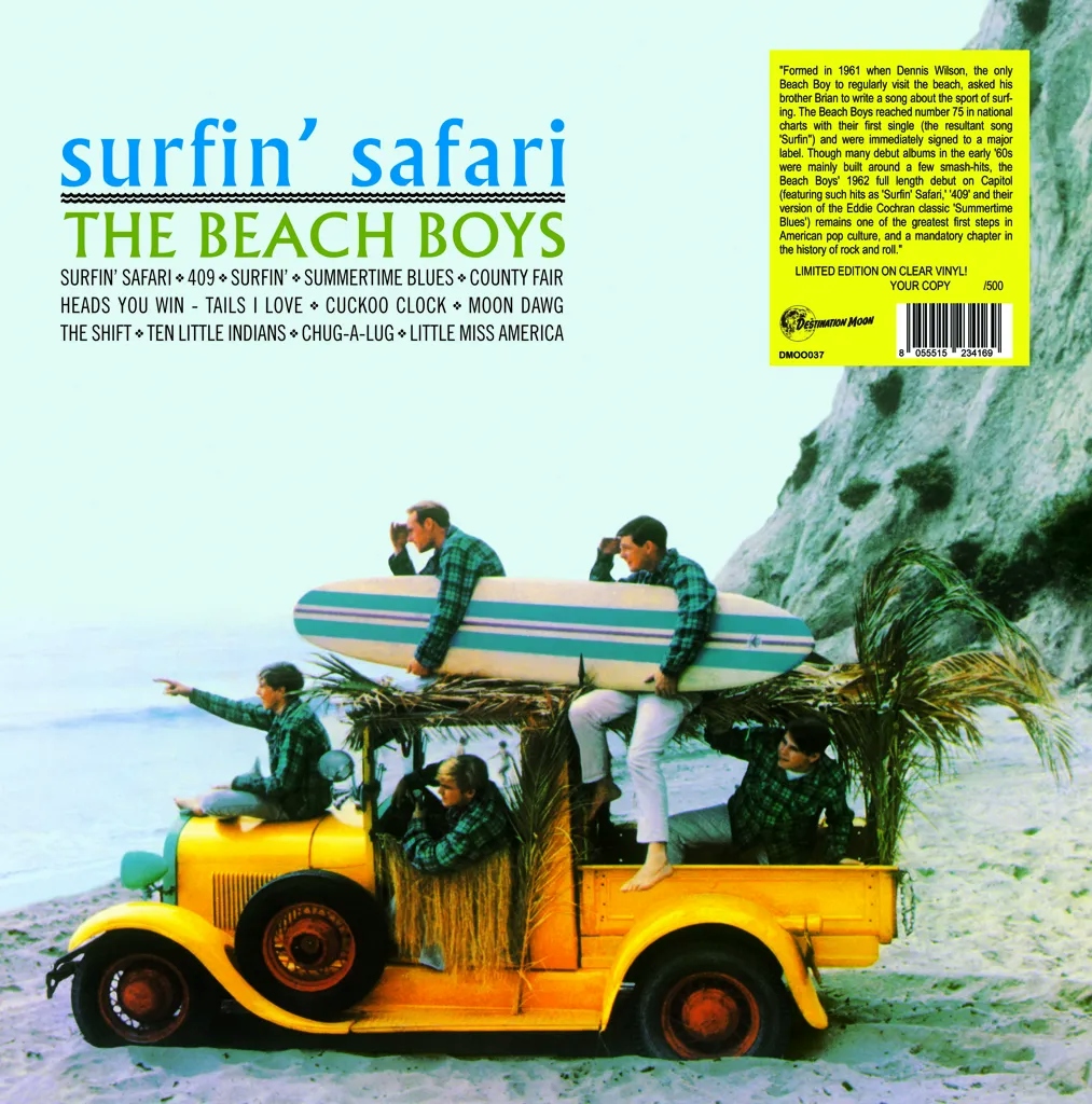 Album artwork for Surfin' Safari by The Beach Boys