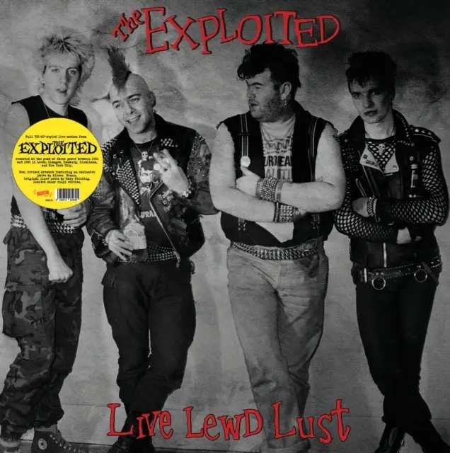 Album artwork for Live Lewd Lust by The Exploited