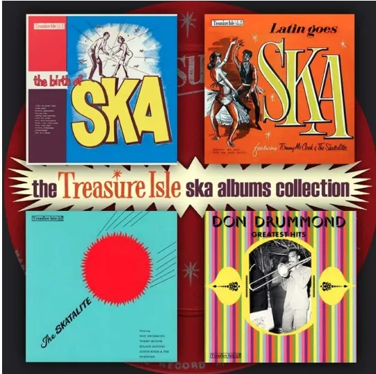 Album artwork for The Treasure Isle Ska Albums Collection by Various