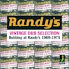 Album artwork for Dubbing At Randy's 1969-1975 by Various