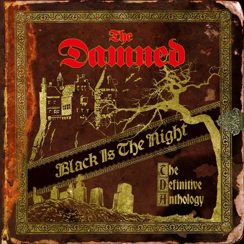 Album artwork for Black Is The Night (The Definitive Anthology) by The Damned