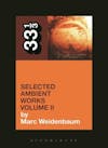 Album artwork for Aphex Twin's Selected Ambient Works Volume II 33 1/3 by Marc Weidenbaum