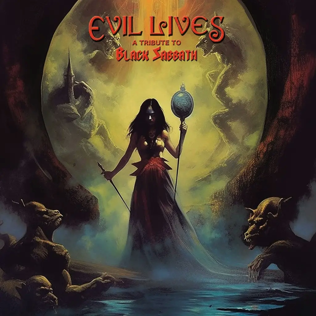 Album artwork for Evil Lives - A Tribute To Black Sabbath by Various