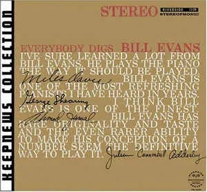 Album artwork for Album artwork for Everybody Digs Bill Evans by Bill Evans by Everybody Digs Bill Evans - Bill Evans