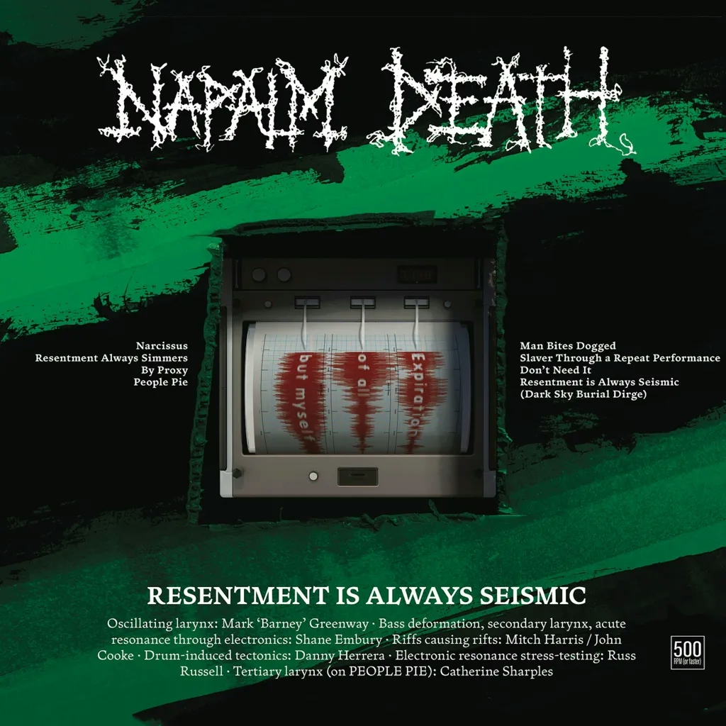 Album artwork for Resentment is Always Seismic - a final throw of Throes by Napalm Death