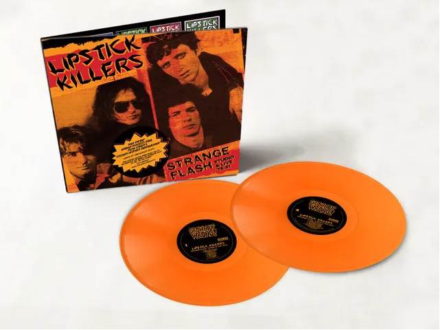 Album artwork for Strange Flash – Studio and Live ’78-‘81 by The Lipstick Killers 