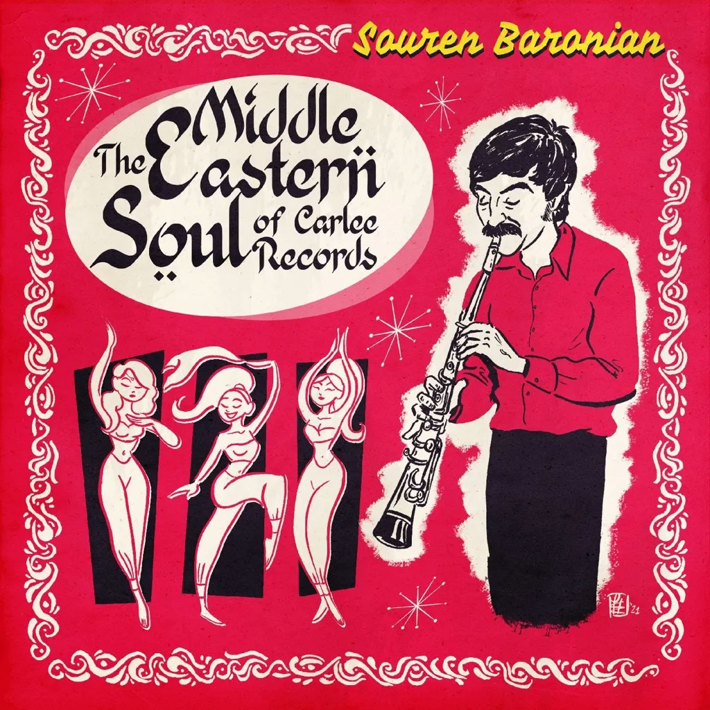 Album artwork for The Middle Eastern Soul of Carlee Records by Souren Baronian