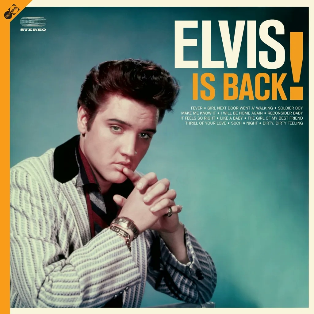 Album artwork for Elvis Is Back! by Elvis Presley