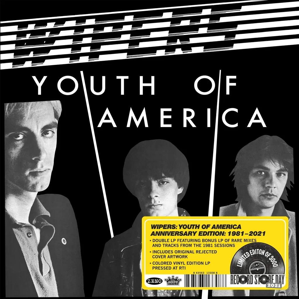 Album artwork for Youth Of America (Anniversary Edition: 1981-2021) by Wipers