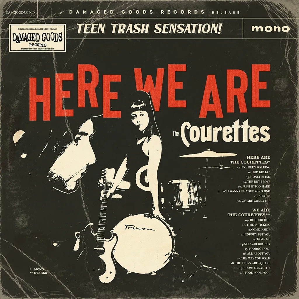 Album artwork for Here We Are The Courettes by The Courettes