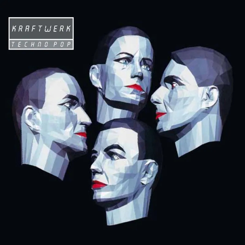 Album artwork for Techno Pop - Clear Vinyl by Kraftwerk