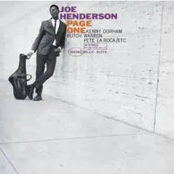 Album artwork for Page One by Joe Henderson