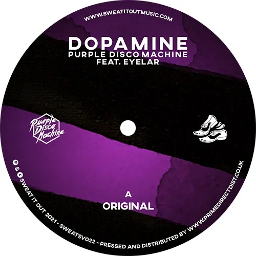 Album artwork for Dopamine by Purple Disco Machine Featuring Eyelar
