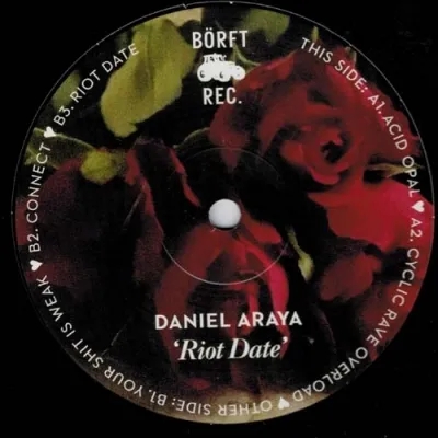 Album artwork for Riot Date by Daniel Araya
