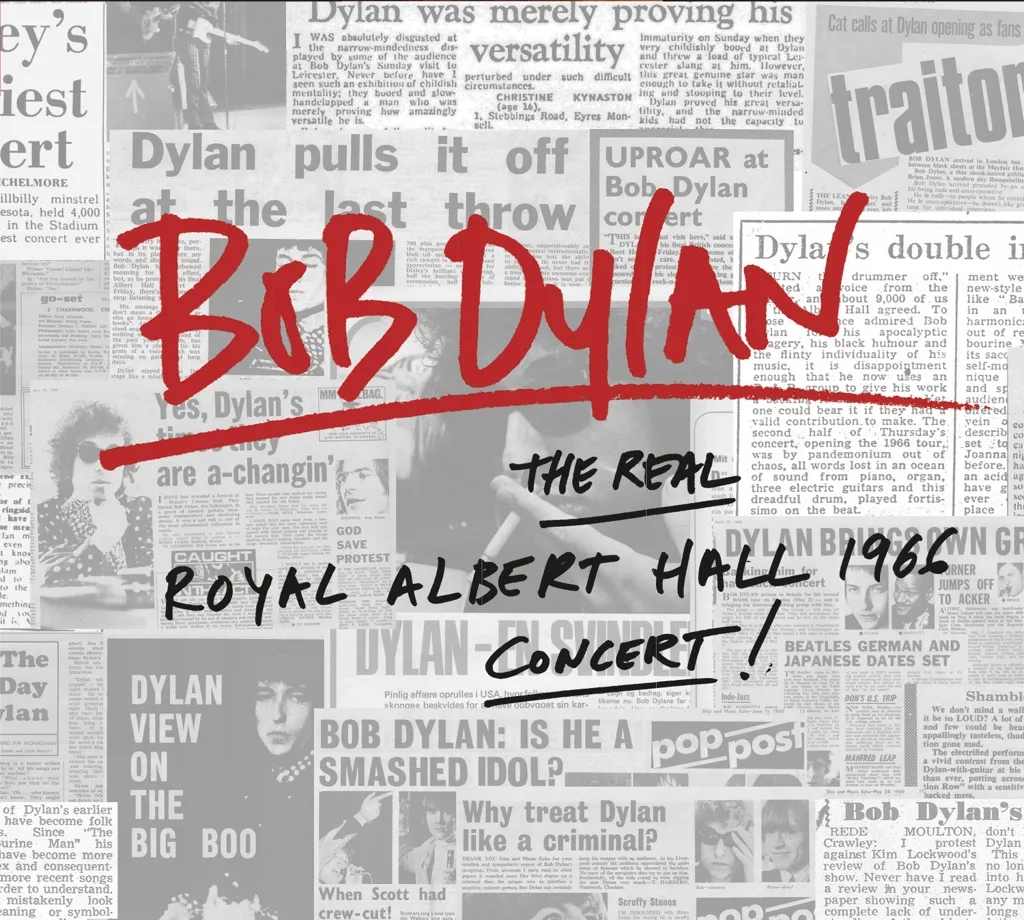 Album artwork for The Real Royal Albert Hall 1966 Concert by Bob Dylan