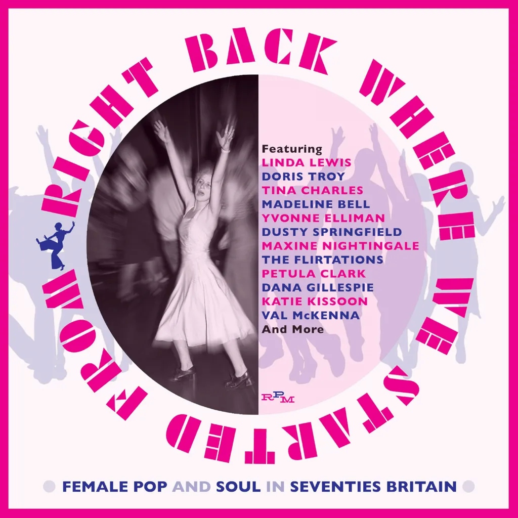 Album artwork for Right Back Where We Started From - Female Pop and Soul In Seventies Britain by Various