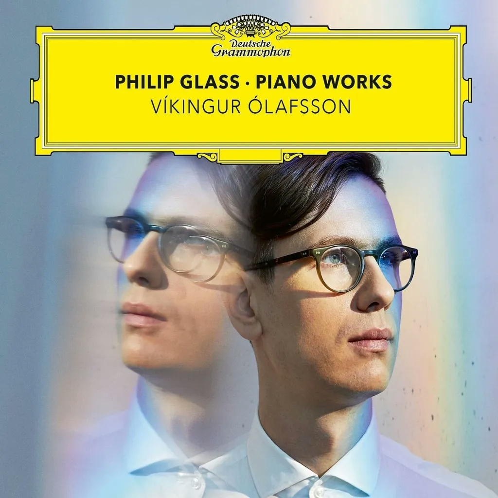 Album artwork for Philip Glass: Piano Works by Víkingur Olafsson