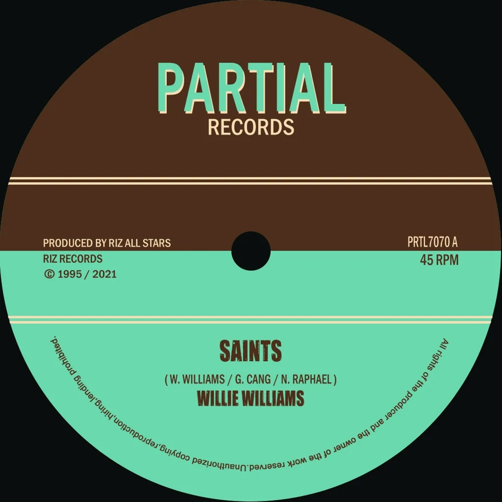 Album artwork for Saints by Willie Williams