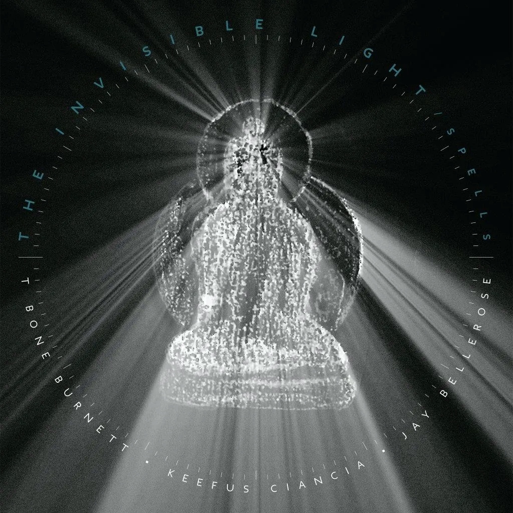 Album artwork for The Invisible Light: Spells by  	 T Bone Burnett, Jay Bellerose, Keefus Ciancia