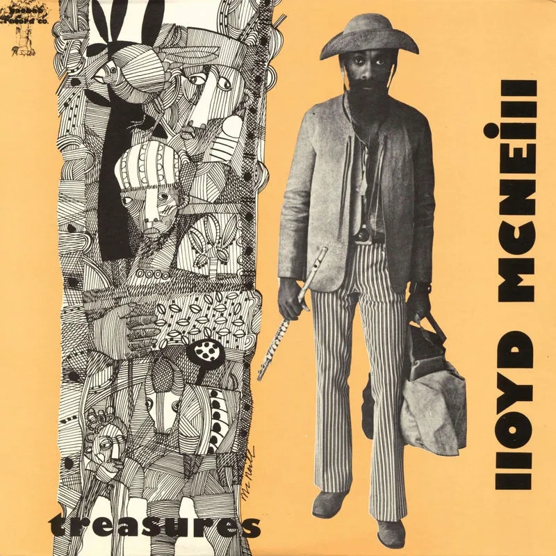 Album artwork for Soul Jazz Records presents Lloyd McNeill: Treasures by Lloyd McNeill