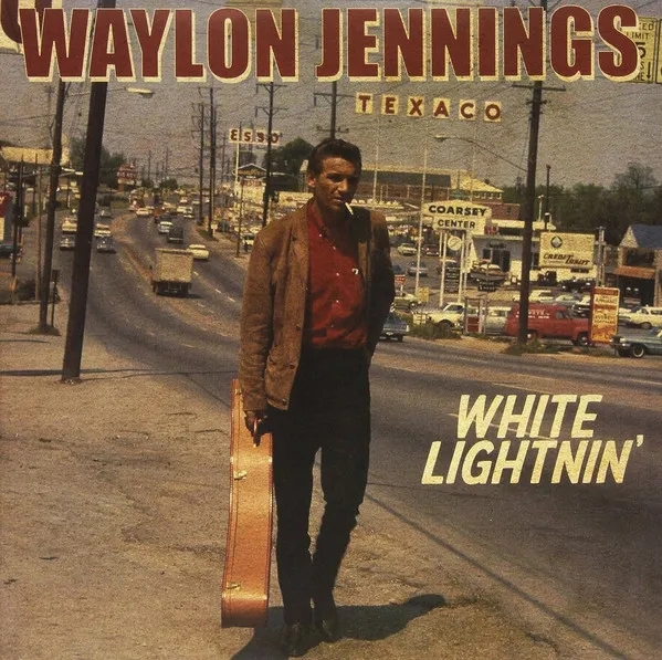 Album artwork for White Lightnin' by Waylon Jennings