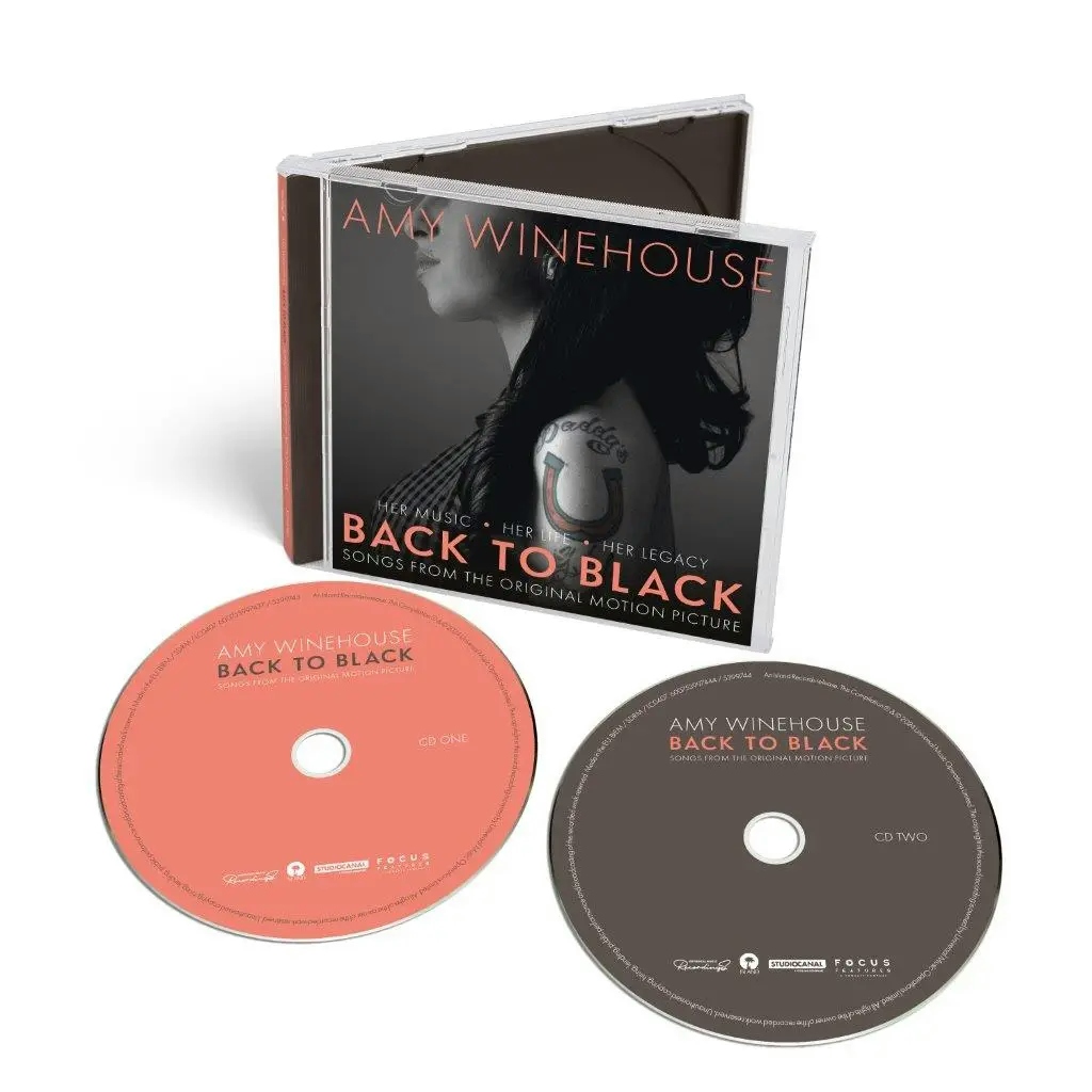 Album artwork for Back To Black - Songs From The Original Motion Picture by Various, Amy Winehouse