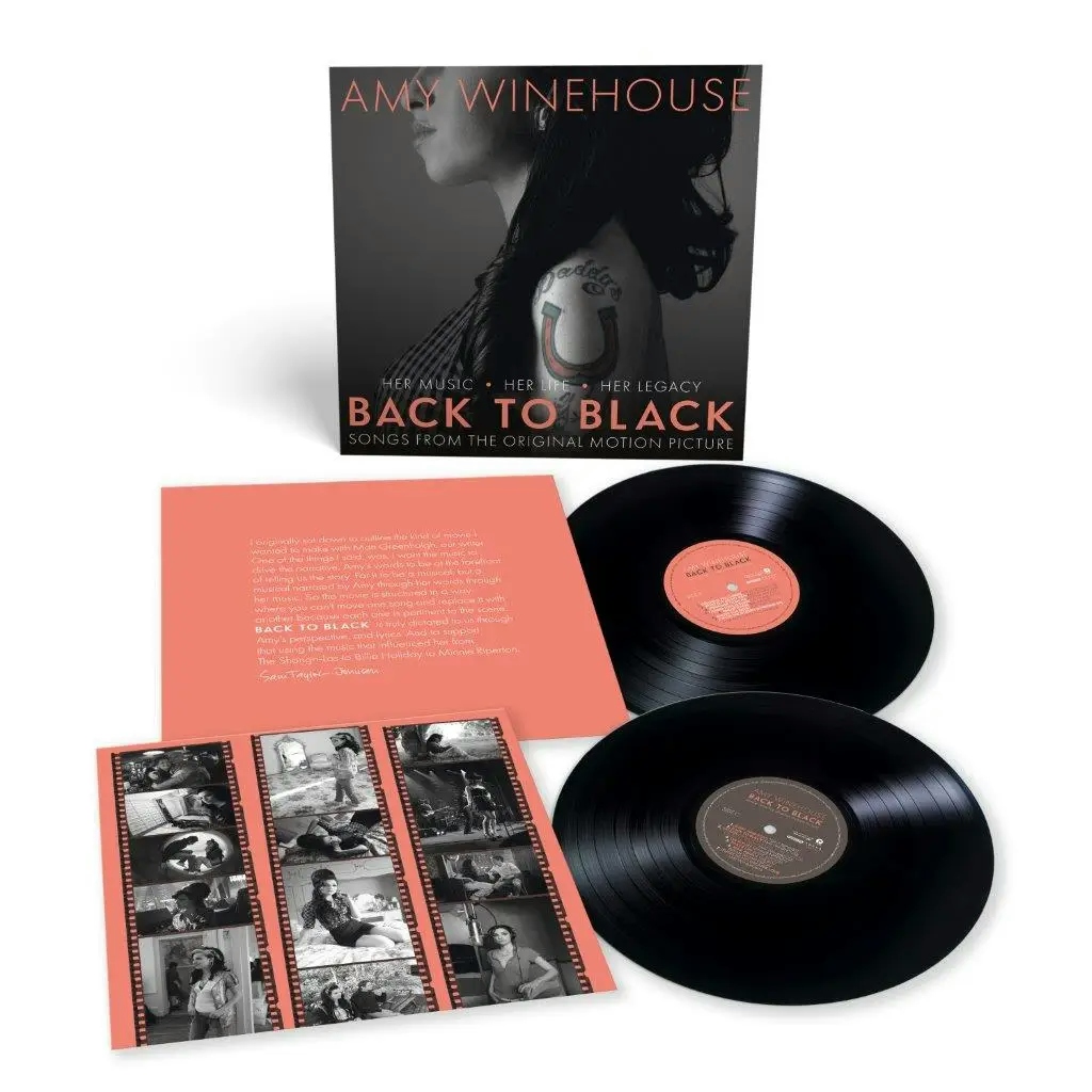Album artwork for Back To Black - Songs From The Original Motion Picture by Various, Amy Winehouse