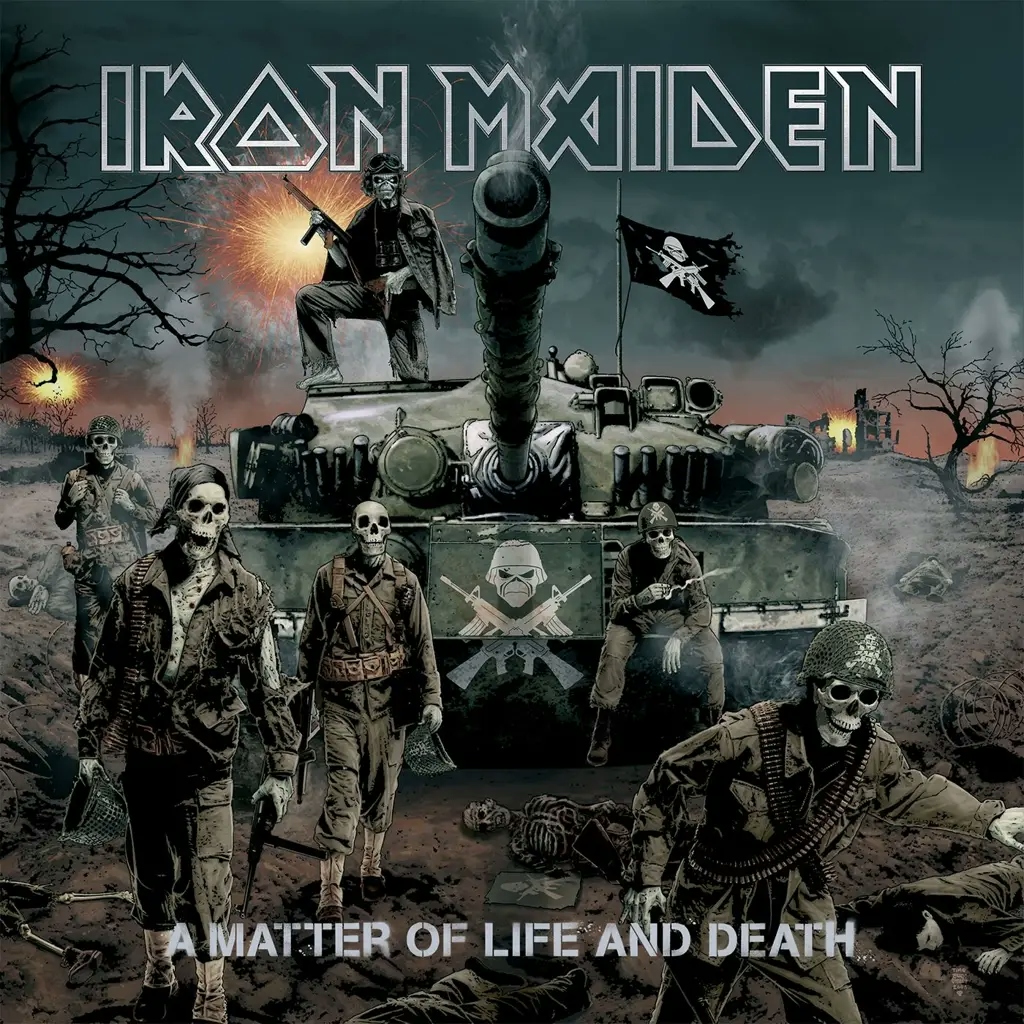 Album artwork for A Matter of Life and Death by Iron Maiden