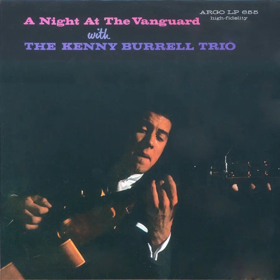 Album artwork for A Night At The Vanguard by Kenny Burrell