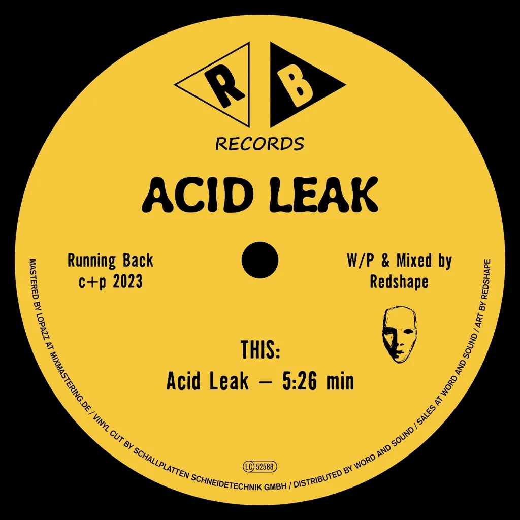 Album artwork for Acid Leak by Redshape