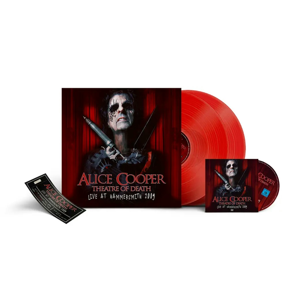 Album artwork for Theatre Of Death - Live At Hammersmith 2009 by Alice Cooper