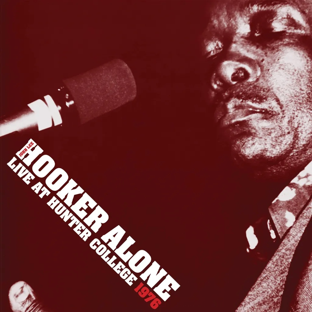 Album artwork for Alone: Live at Hunter College 1976 by John Lee Hooker