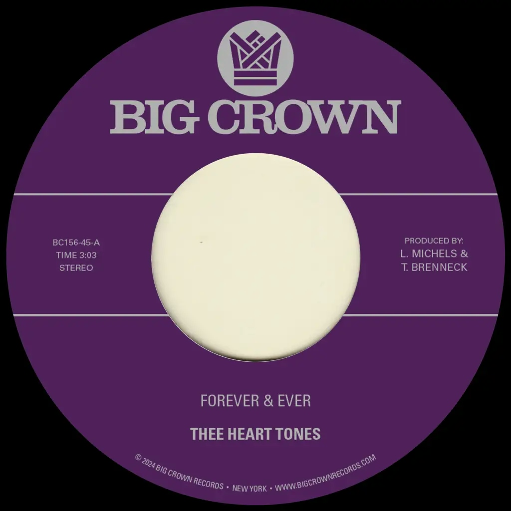 Album artwork for Forever & Ever b/w Sabor a Mi by Thee Heart Tones