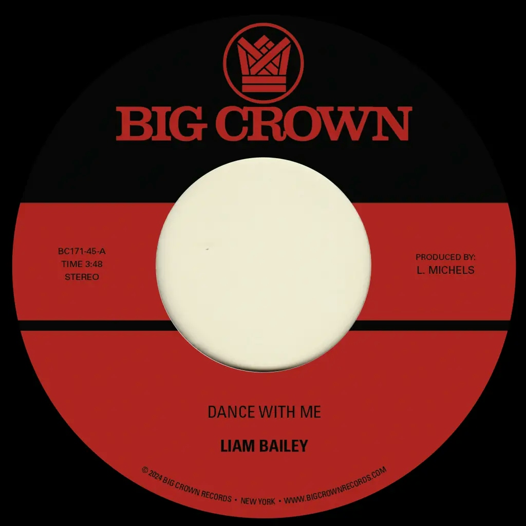 Album artwork for Dance With Me b/w Mercy Tree by Liam Bailey
