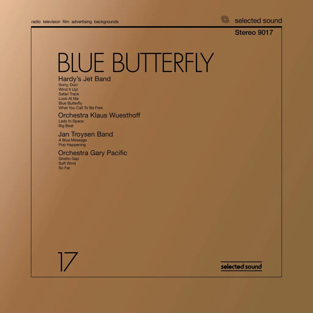 Album artwork for Blue Butterfly by Hardy’s Jet Band / Orchestra Klaus Wuesthoff / Jan Troysen Band / Orchestra Gary Pacific