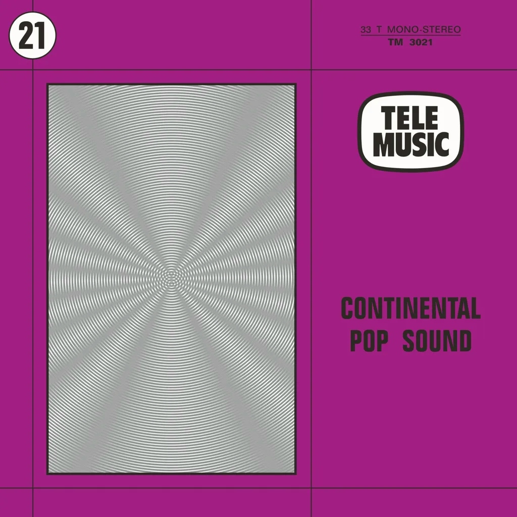 Album artwork for Continental Pop Sound by Pierre-Alain Dahan