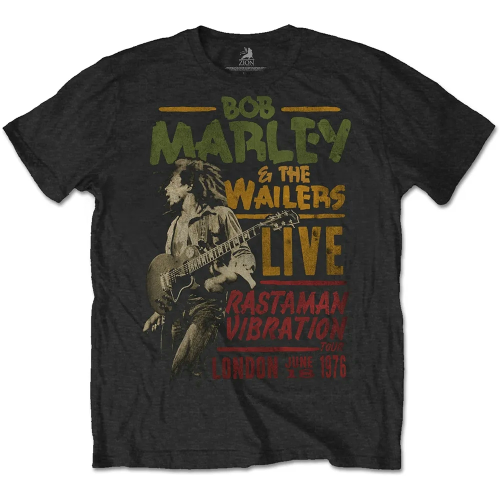 Album artwork for Rastaman Vibration Tour T-Shirt by Bob Marley