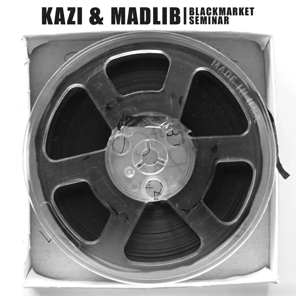 Album artwork for Blackmarket Seminar by Kazi, Madlib