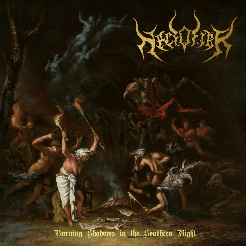 Album artwork for Burning Shadows In The Southern Night by Necrofier