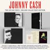 Album artwork for Johnny Cash: The Life in Lyrics by Mark Stielper and Johnny Cash