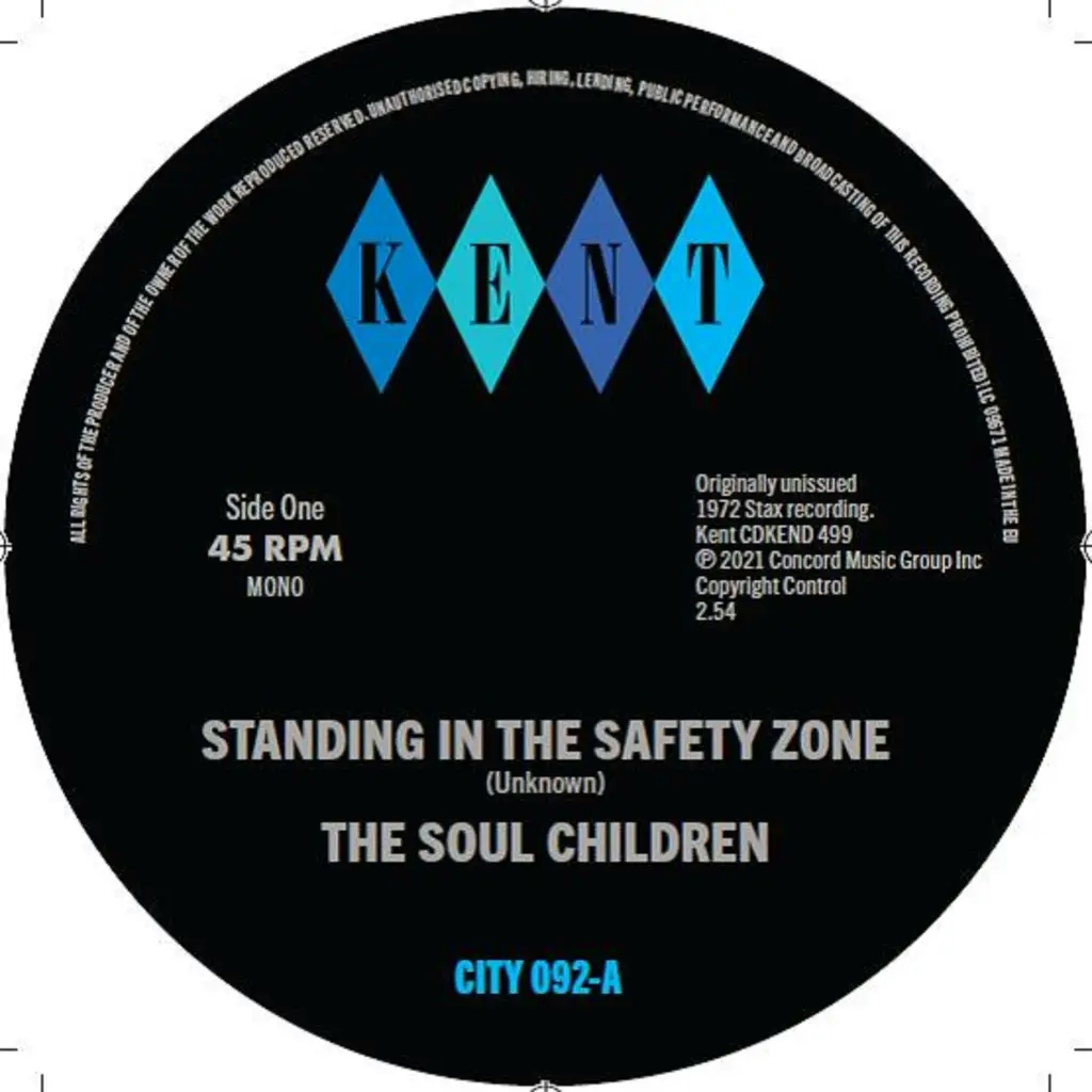 Album artwork for Standing In The Safety Zone / Put Me In The Mood by The Soul Children, Sylvia and the Blue Jays