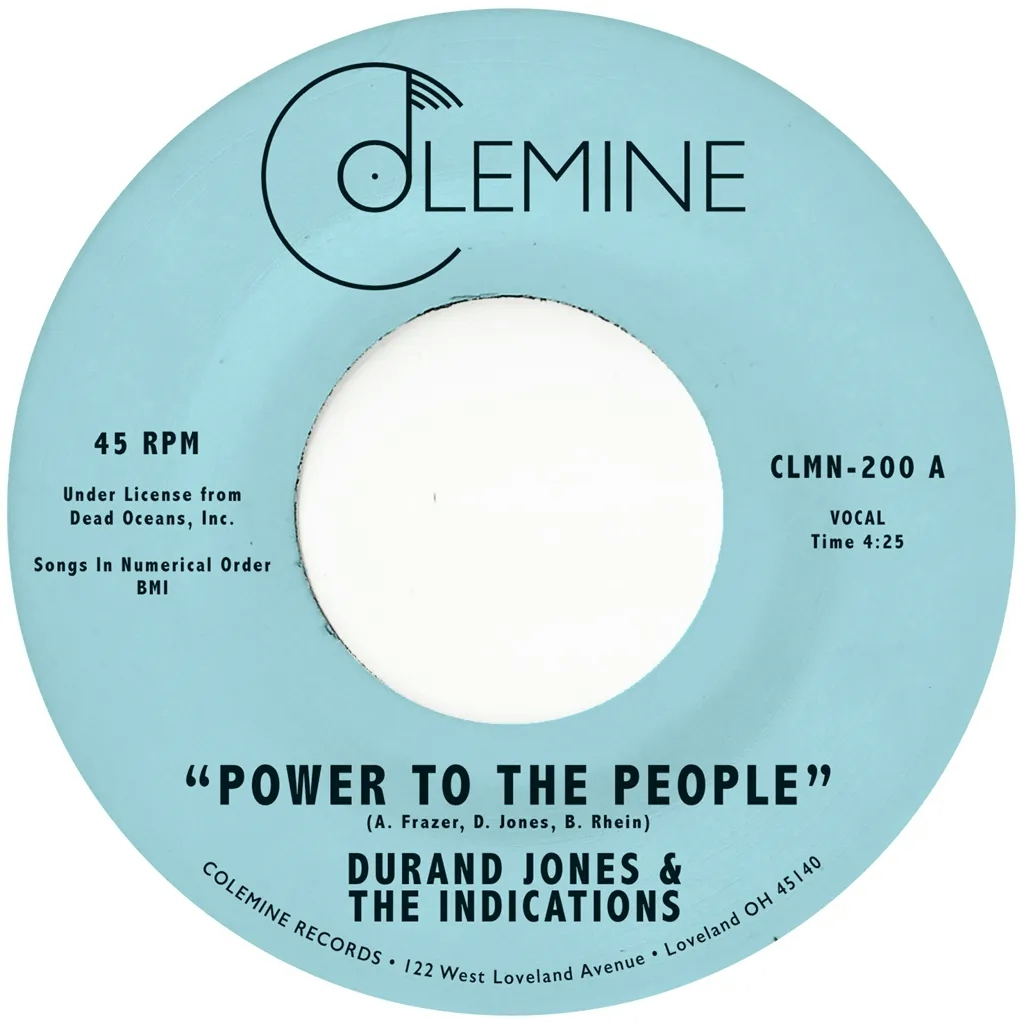 Album artwork for Power to the People  by Durand Jones and the Indications