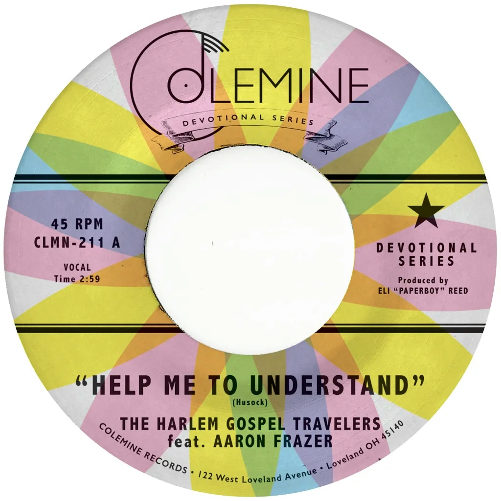 Album artwork for Help Me To Understand b/w Look Up!  by Aaron Frazer, The Harlem Gospel Travelers