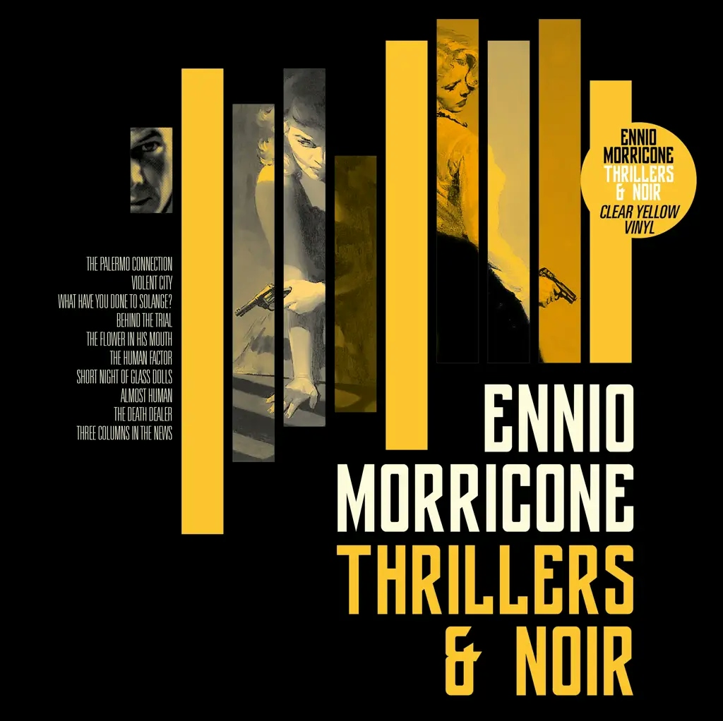 Album artwork for Thrillers and Noir  by Ennio Morricone