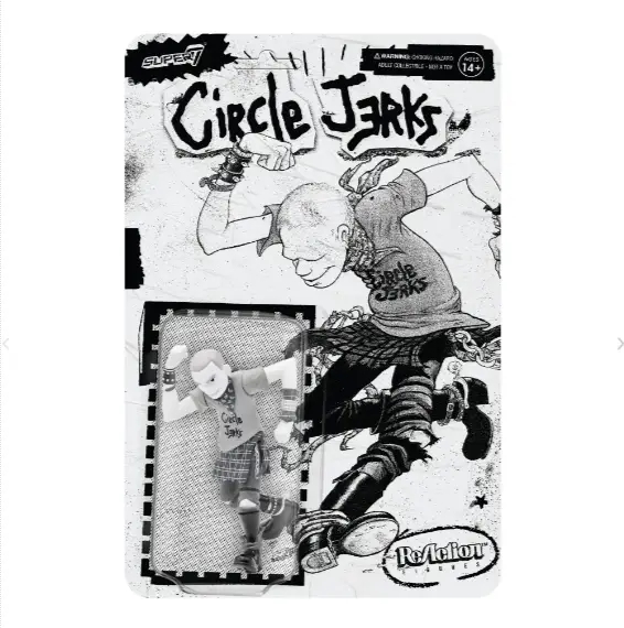 Album artwork for Circle Jerk Reaction Figure - Skank Man (Greyscale) by Circle Jerks